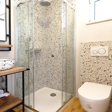 Апартаменты Charming Sea View House Pool Rogoznica Рогозница